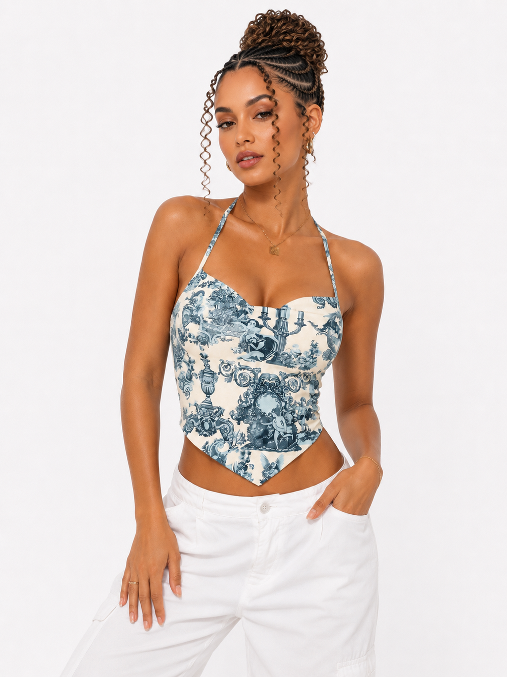 Women's Y2K Stretch Casual Top